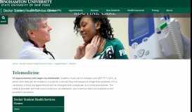 
							         Routine Care - Decker Student Health Services Center | Binghamton ...								  
							    