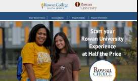 
							         Rowan Choice								  
							    