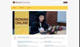 
							         Rowan Online Portal | Rowan Online								  
							    