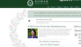 
							         Rowan Preparatory School > Home								  
							    