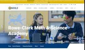 
							         Rowe Clark Math & Science Academy | Noble Network of Charter ...								  
							    