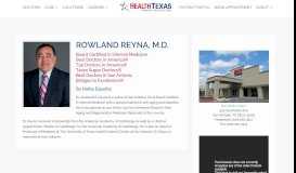 
							         Rowland Reyna | HealthTexas | Best Family Doctors In San Antonio								  
							    
