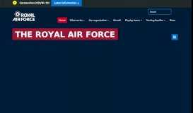 
							         Royal Air Force | Home								  
							    