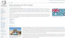 
							         Royal Australian Air Force Ensign - Wikipedia								  
							    