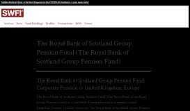 
							         Royal Bank of Scotland Group Pension Fund (The Royal Bank ...								  
							    