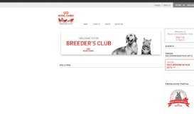 
							         Royal Canin Breeders' Club								  
							    