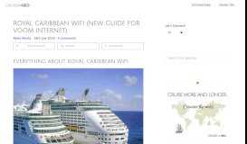 
							         Royal Caribbean WiFi (New Guide for Voom Internet) – Cruise ...								  
							    