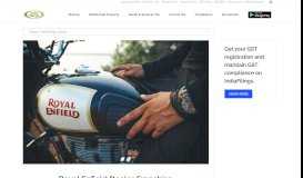 
							         Royal Enfield Dealer Franchise - Eligibility & Requirements - IndiaFilings								  
							    
