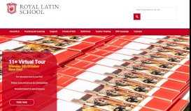 
							         Royal Latin School: Home Page								  
							    