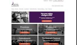 
							         Royal London for advisers | Pensions | Protection | Technical Central ...								  
							    