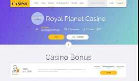 
							         Royal Planet Casino has a $750 Sign Up Bonus								  
							    