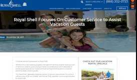 
							         Royal Shell Focus On Customer Service to Assist Vacation Guests								  
							    