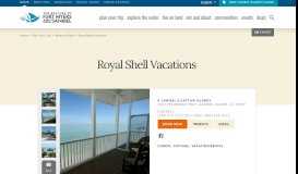 
							         Royal Shell Vacations - The Beaches of Fort Myers & Sanibel								  
							    