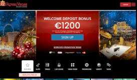 
							         Royal Vegas: Online Casino bonus | Welcome Bonus								  
							    