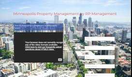 
							         RP Management - Everything Property Management								  
							    