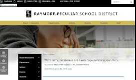 
							         RP Portal | Raymore-Peculiar SD - Official Website								  
							    