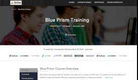 
							         RPA Blue Prism Certification Training with Certified Professionals								  
							    