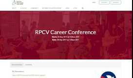 
							         RPCV Career Conference - National Peace Corps Association								  
							    