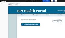 
							         RPI Student Health Portal on Behance								  
							    