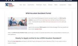 
							         RPM Houston Tenant Portal - Real Property Management Houston								  
							    
