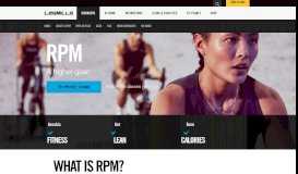 
							         RPM – Indoor Cycling Fitness Classes – Les Mills UK								  
							    
