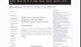 
							         RPSC Online Portal | New/Old Application Portal, Admit Card, Results ...								  
							    