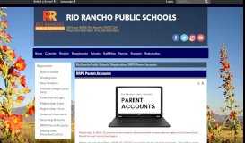 
							         RRPS Parent Accounts - Rio Rancho Public Schools								  
							    