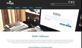 
							         RSAP+ Software - Stroma								  
							    