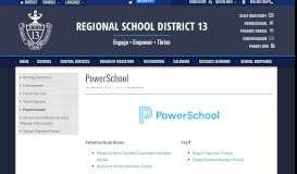 
							         RSD13 PowerSchool Portal Information - Regional School District 13								  
							    
