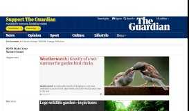 
							         RSPB Make Your Nature Count | Environment | The Guardian								  
							    