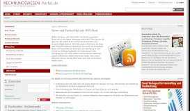 
							         RSS-Feed und weitere Content-Services von Rechnungswesen-Portal ...								  
							    