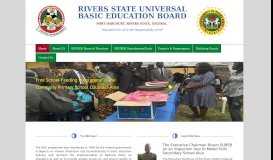 
							         RSUBEB-Rivers State Universal Basic Education Board – 