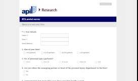 
							         RTA portal survey - Research.net								  
							    