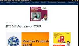 
							         RTE MP Admission 2019 | AglaSem Schools								  
							    