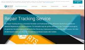 
							         RTS - Repair Tracking Service - InfoTip Service GmbH								  
							    