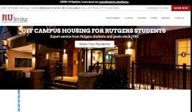 
							         RU Living: Premium Off-Campus Housing Near Rutgers University ...								  
							    