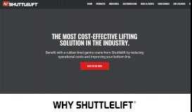 
							         Rubber Tired Gantry Cranes and Mobile Gantry Cranes by Shuttlelift								  
							    