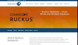 
							         Ruckus Unleashed - Controller-less WLAN Solution | Net-Ctrl								  
							    