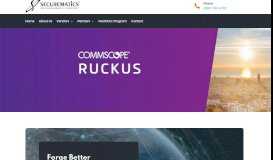 
							         Ruckus Unleashed - Securematics								  
							    