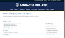 
							         Rugby - TC Girls' 10's v's Papatoetoe High School Girls' - Tangaroa ...								  
							    