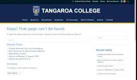 
							         Rugby - TCU15B v's Waitakere College - Tangaroa College								  
							    