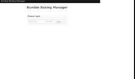 
							         Rumble Boxing Manager								  
							    