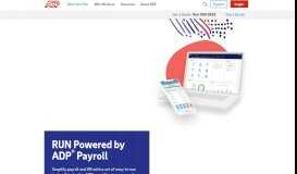 
							         RUN Powered by ADP® | Payroll Software for Small Businesses								  
							    