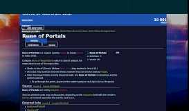 
							         Rune of Portals | World of Warcraft Wiki | FANDOM powered by Wikia								  
							    