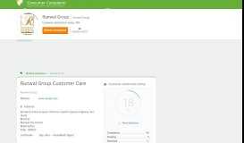 
							         Runwal Group Customer Care, Complaints and Reviews								  
							    