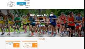 
							         Run/Walk for Life - RunSignup								  
							    