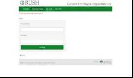 
							         Rush University Medical - Rush - Candidate Self-Service								  
							    