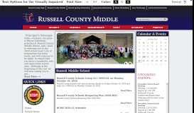 
							         Russell County Middle - Russell County Schools								  
							    