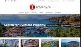 
							         Russian overseas property market - News from Russian International ...								  
							    