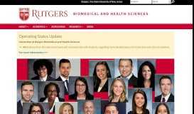 
							         Rutgers Biomedical and Health Sciences: Home								  
							    